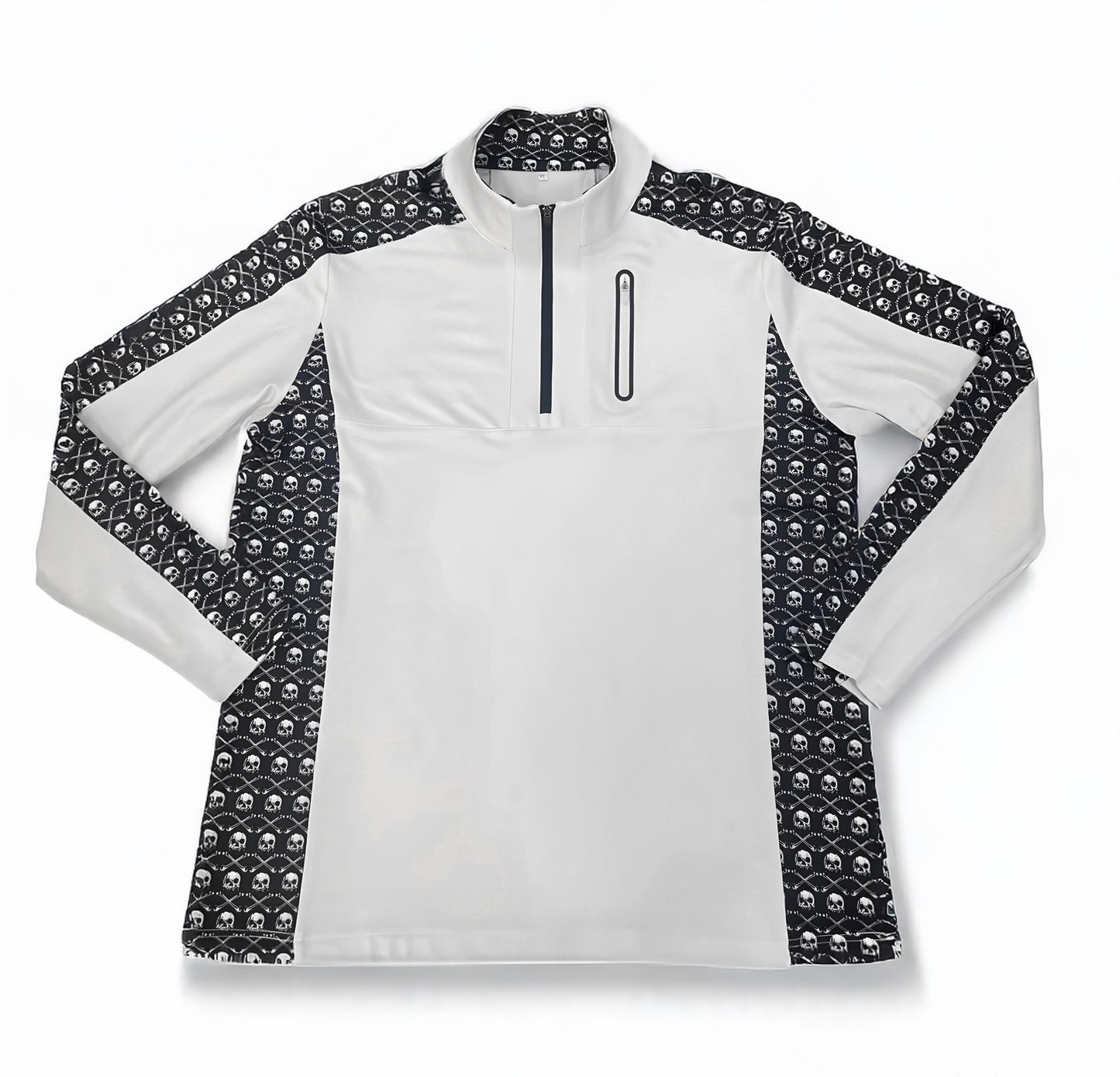 Chamuco Golf Quarter Zip Dry-Lite Pullover White