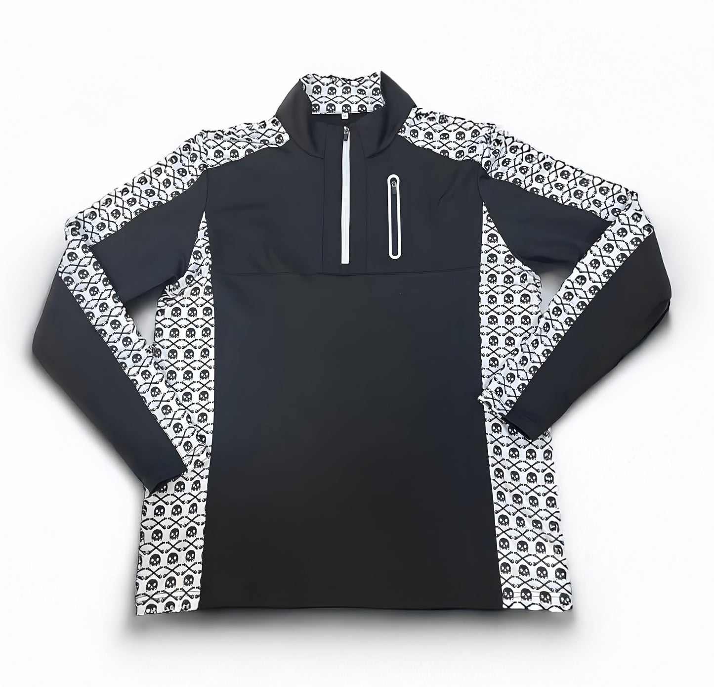 Chamuco Golf Quarter Zip Dry-Lite Pullover Black