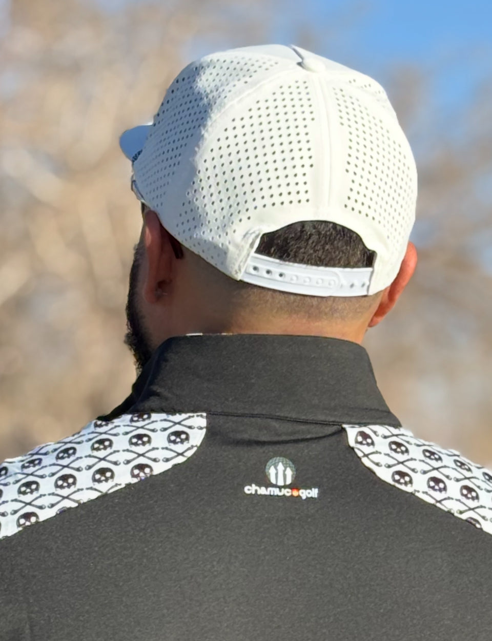 Chamuco Golf Quarter Zip Dry-Lite Pullover Black