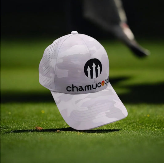Chamuco Golf Cap Dry-Lite White Camo
