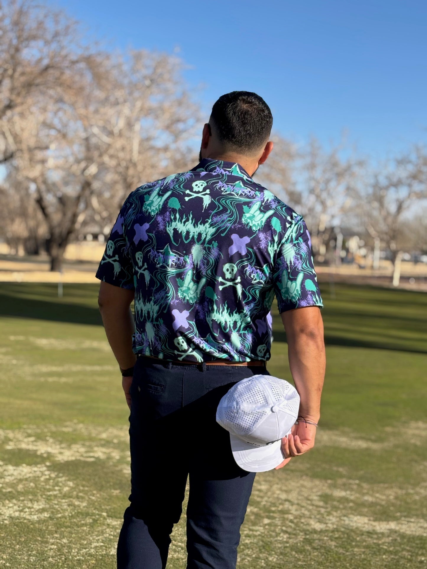 Men's Skull & Crossbones Polo