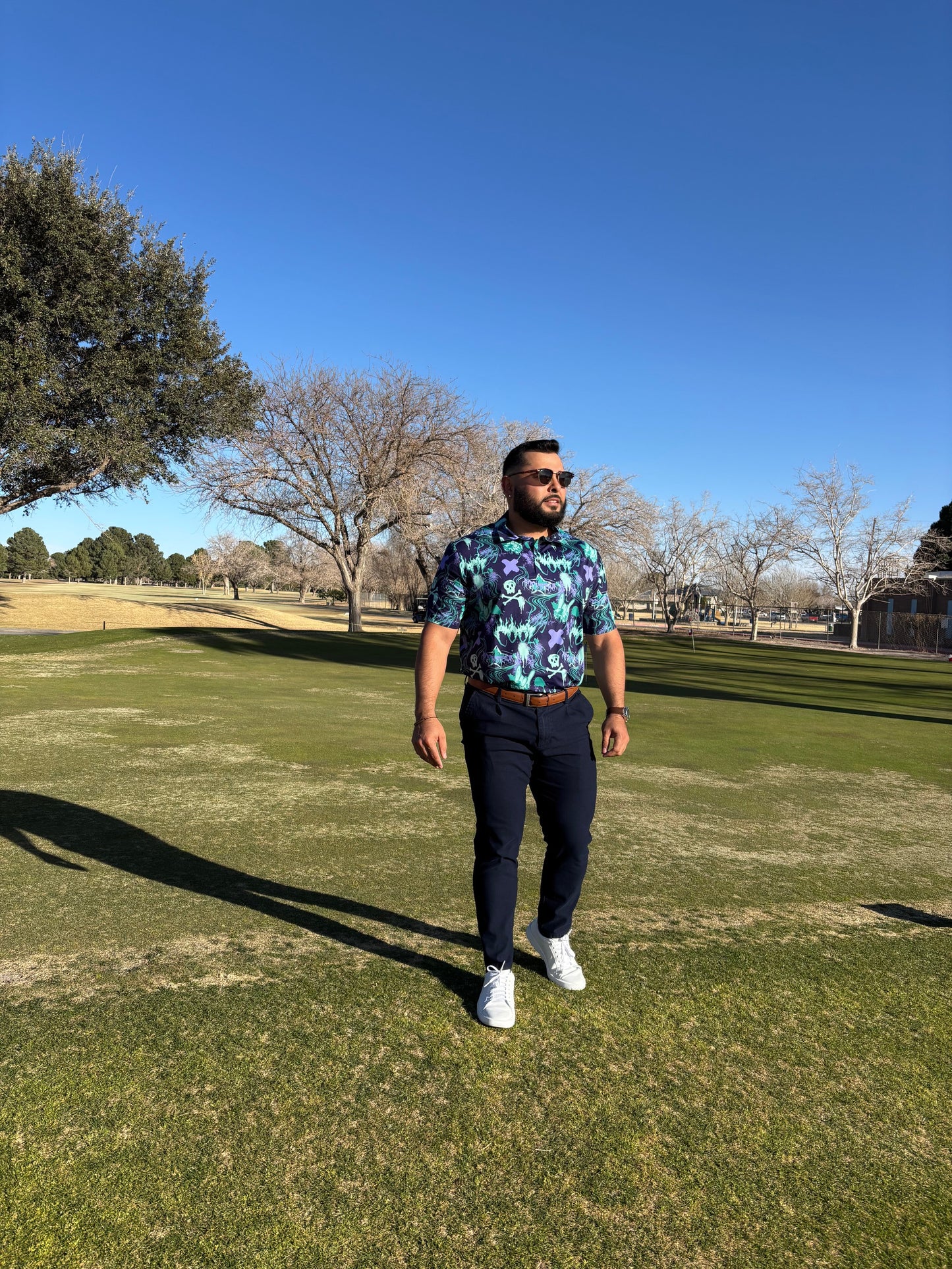 Men's Skull & Crossbones Polo