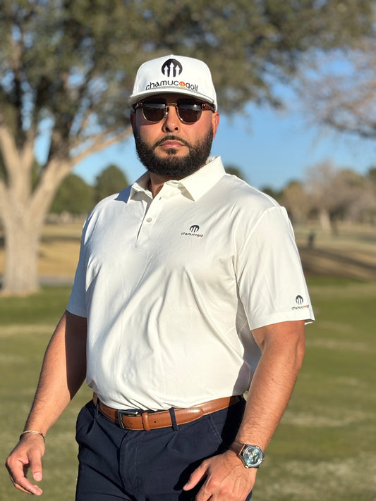 Chamuco Golf White Polo